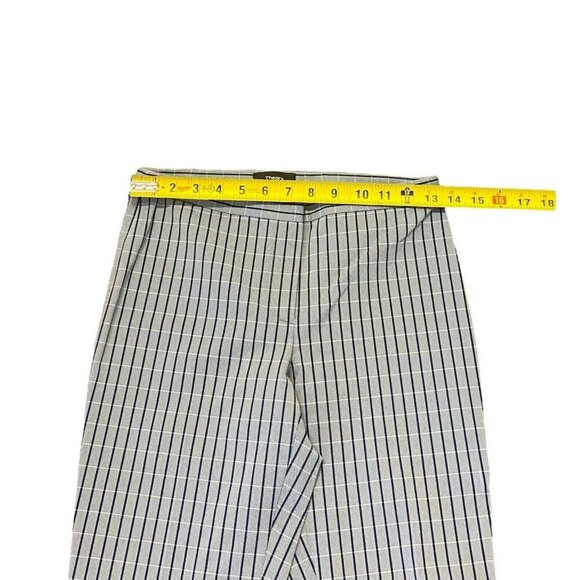 Theory Classic Skinny Pants Blue Midnight Screen Multi Stretch Size 00 - $345 - Picture 8 of 10